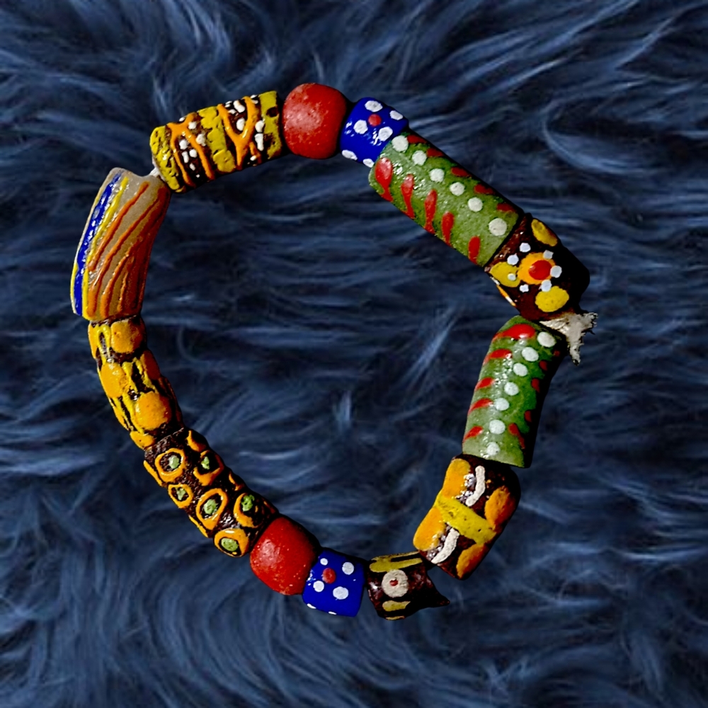 Genuine African Treade Beads (13 pcs)